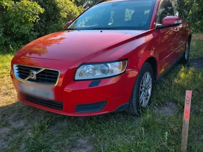 Gebraucht Volvo V50 2008 Rot Kombi