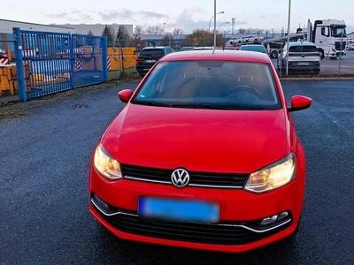 Gebraucht VW Polo Sound 60 PS (44 kW) 2017 Rot Kleinwagen