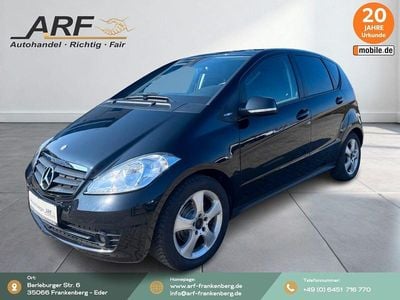 Gebraucht Mercedes A160 82 PS (60 kW) 2011 Schwarz Van / Kleinbus