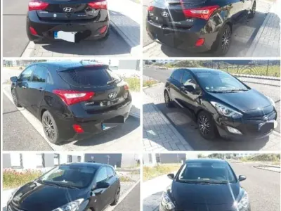 Gebraucht Hyundai i30 Trend 99 PS (72 kW) 2012 Schwarz Limousine