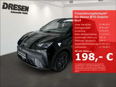 Neu BYD Dolphin Boost 64 kW (88 PS) 2026 Polar night black Kleinwagen