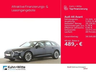 Gebraucht Audi A6 Sport 204 PS (150 kW) 2023 Firmamentblau metallic Kombi