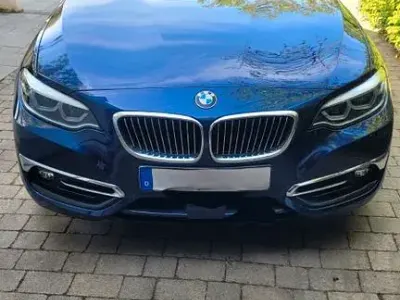 Gebraucht BMW 225 Luxury Line 224 PS (164 kW) 2018 Blau Cabrio