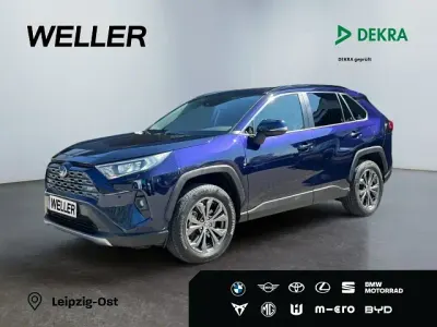 Gebraucht Toyota RAV4 Hybrid 218 PS (160 kW) 2025 Blau SUV