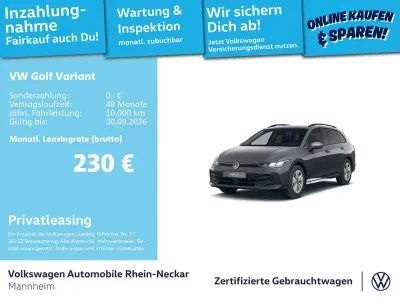Gebraucht VW Golf VIII Life 150 PS (110 kW) 2025 Grau Kombi