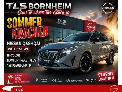 Neu Nissan Qashqai Comfort 158 PS (116 kW) 2026 Grau SUV