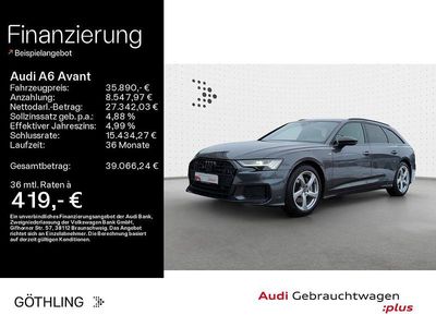 Grau Gebraucht 2021 Audi A6 S-Line Kombi | 35.890 € (Etwas zu teuer)