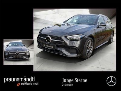 Grau Gebraucht 2022 Mercedes C300e AMG Kombi | 39.490 € (Teuer)