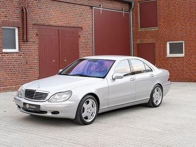 Brugt Mercedes S55 AMG AMG 360 HK (264 kW) 2000 Sølv Sedan