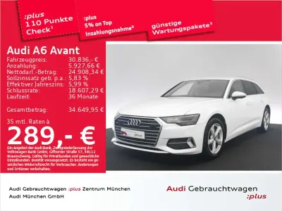 Gebraucht Audi A6 Sport 163 PS (119 kW) 2023 Weiß Kombi