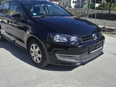 Gebraucht VW Polo Trendline 69 PS (50 kW) 2011 Schwarz Kleinwagen