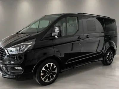 Gebraucht Ford Transit Custom 185 PS (136 kW) 2021 Schwarz Van / Kleinbus