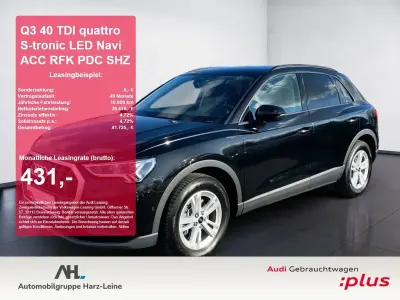 Gebraucht Audi Q3 Ambiente 193 PS (141 kW) 2024 Schwarz SUV