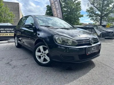 Gebraucht VW Golf VI Comfortline 122 PS (89 kW) 2010 Schwarz Kleinwagen