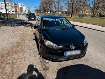 Gebraucht VW Golf VI 80 PS (58 kW) 2009 Schwarz Kleinwagen