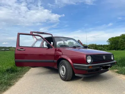 Gebraucht VW Golf II 79 PS (58 kW) 1989 Rot Kleinwagen