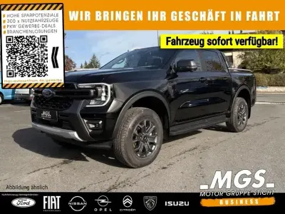 Neu Ford Ranger Wildtrack 205 PS (150 kW) 2025 Schwarz Pickup