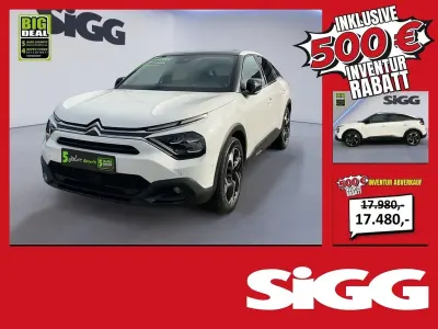 Gebraucht Citroën C4 Shine 131 PS (96 kW) 2022 Lack weiss banquise/typ aussenverkleidun Limousine