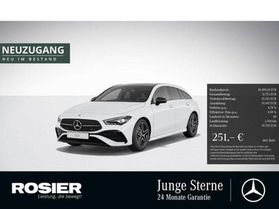 Gebraucht Mercedes CLA250 AMG 163 PS (119 kW) 2024 Weiss / polarweiß Limousine