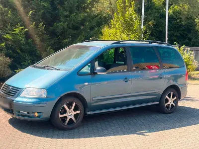 Gebraucht VW Sharan 116 PS (85 kW) 2002 Blau Van / Kleinbus