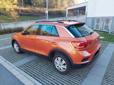 Gebraucht VW T-Roc Basis 116 PS (85 kW) 2018 Orange SUV