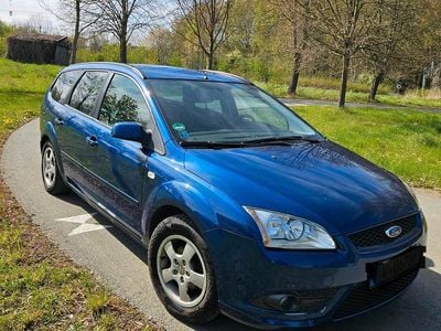 Brugt Ford Focus 125 HK (91 kW) 2007 Blå Stationcar