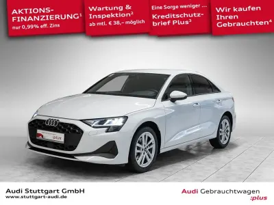 Gebraucht Audi A3 Ambiente 150 PS (110 kW) 2025 Gletscherweiß metallic Limousine