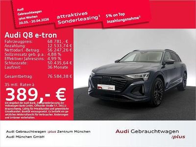 Gebraucht Audi Q8 e-tron Sport 300 kW (408 PS) 2024 Plasmablau metallic SUV
