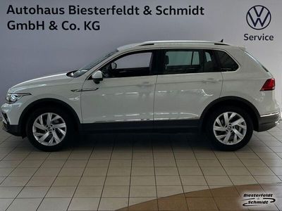 Pure white Gebraucht 2022 VW Tiguan Elegance SUV | 29.990 € (Fairer Preis)