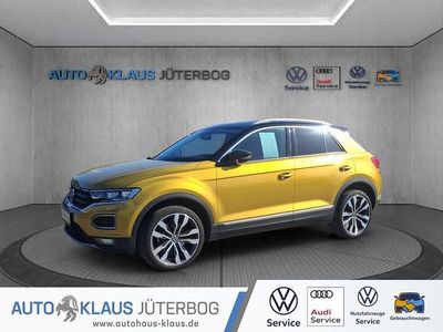 Second-hand VW T-Roc Style 150 CP (110 kW) 2021 Galben SUV
