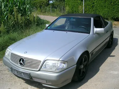 Gebraucht Mercedes SL300 231 PS (169 kW) 1990 Silber Cabrio