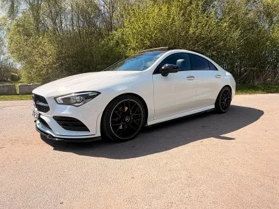 Gebraucht Mercedes CLA180 AMG line 2020 Weiß Coupé