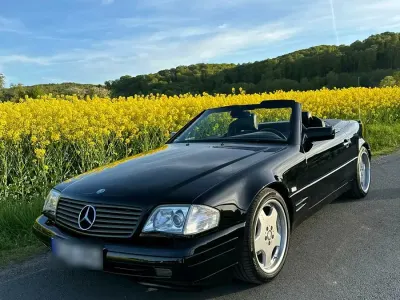 Gebraucht Mercedes SL280 193 PS (141 kW) 1997 Schwarz Cabrio