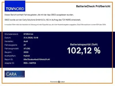Gebraucht Audi A7 Sportback Comfort 367 PS (269 kW) 2022 Schwarz Kleinwagen
