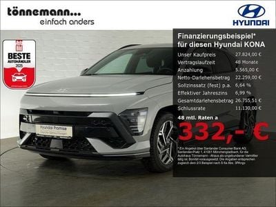 Usata Hyundai Kona N Line 170 CV (125 kW) 2025 Grigio SUV