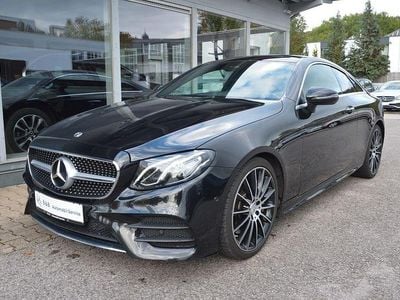 Gebraucht Mercedes E300 AMG 245 PS (180 kW) 2018 Obsidianschwarz  metalliclack Coupé