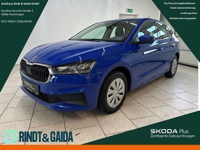 Gebraucht Skoda Fabia Ambition 65 PS (47 kW) 2022 Blau Kleinwagen