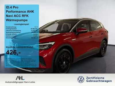 Gebraucht VW ID.4 Pro Performance 150 kW (204 PS) 2022 Rot SUV