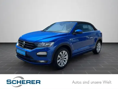 Gebraucht VW T-Roc R-line 150 PS (110 kW) 2022 Ravennablau metallic schwarz (metallic) SUV