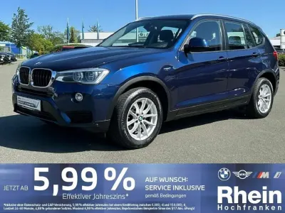Gebraucht BMW X3 Advantage 190 PS (139 kW) 2017 Blau SUV