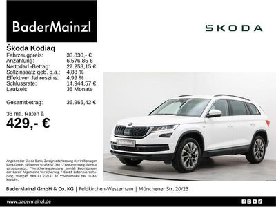 Weiß Gebraucht 2021 Skoda Kodiaq Clever SUV | 31.390 € (Guter Preis)
