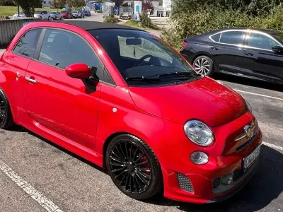 Gebraucht Abarth 595C Turismo 165 PS (121 kW) 2016 Rot Cabrio