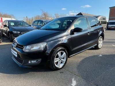 Gebraucht VW Polo Match 90 PS (66 kW) 2012 Schwarz Kleinwagen