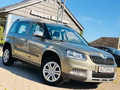 Gebraucht Skoda Yeti Active 105 PS (77 kW) 2015 Grün SUV