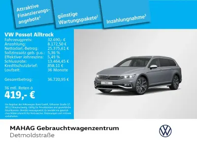 Gebraucht VW Passat Alltrack IQ Drive 280 PS (205 kW) 2023 Mondsteingrau Kombi