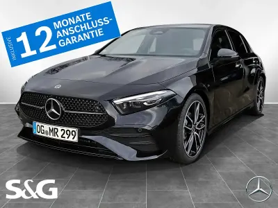 Gebraucht Mercedes A200 AMG 163 PS (119 kW) 2026 Metalliclack kosmosschwarz Limousine