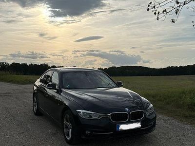 Usata BMW 318 Sport Line 136 CV (100 kW) 2017 Nero Berlina