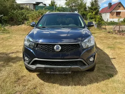 Gebraucht SsangYong Korando Sapphire 150 PS (110 kW) 2017 Blau SUV