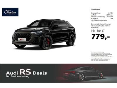 Nuova Audi RS Q8 Performance 640 CV (470 kW) 2026 Nero SUV