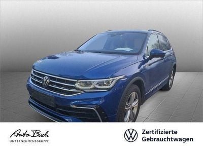 Lapiz blue metallic Gebraucht 2023 VW Tiguan R-line SUV | 40.940 € (Fairer Preis)